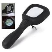 6 Ledli Ve Mor Işıklı Büyüteç 60mm - 7