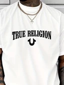 Erkek True Religion Baskılı Süprem T-shirt thumbnail 2
