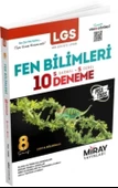 Miray Yayınları 8. Sınıf Fen Bilimleri 10 Deneme - 1