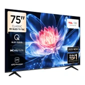 TCL 75T6CGTV 4K  UHD   QLED 75"  GOOGLE TV thumbnail 2