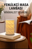 Taşınabilir Dekoratif Katlanabilir Dokunmatik LED Masa Lambası  USB Şarjlı - 1
