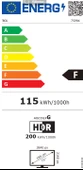 TCL 75P8K 75" 4K UHD QLED Google LED TV - 2