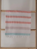 Renkli Çizgili Desenli Hafif Çok Amaçlı 70x140 cm Peştamal Baveno thumbnail 2