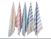 Renkli Çizgili Desenli Hafif Çok Amaçlı 70x140 cm Peştamal Baveno thumbnail 11