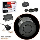 KARE KATLANIR EKRAN+KAMERA 4.3 İNÇ PMX+ARAÇ PARK SENSÖRÜ 22MM SİYAH PMX SESLİ thumbnail 5