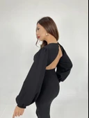 6530 ELBİSE-SİYAH thumbnail 4