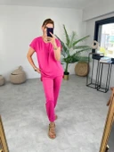 Kadın Bisiklet Yaka Paça Pensli Aerobin Kumaş İkili Takım thumbnail 1