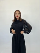 6297 ELBİSE-SİYAH thumbnail 5