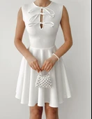 Perp Fiyonk Detaylı Elbise thumbnail 2