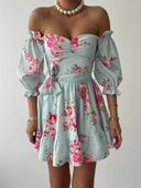 Rucka Belden Bağlamalı Mini Elbise thumbnail 2