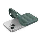 iPhone 13 Uyumlu Kamera Korumalı Oyuklu Lüks Silikon Kapak - 3