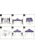 -- YEŞİL--3x3 PORTATİF 1.SINIF KOLAYKURULUM ÇARDAK-TENTE--GAZEBO - 5