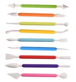 Marzipan Set Şeker Hamuru Şekillendirici 9 Parça thumbnail 1