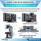 Kayıtlı 2 Kameralı Android 13 WIFI GPS 4G Uzaktan izlemeli 4 GB + 64 GB Carplay 512 GB Destekli Tak Kullan Kamera Seti - 5