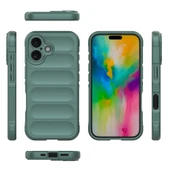 iPhone 16 Uyumlu Kamera Korumalı Oyuklu Lüks Silikon Kapak - 7