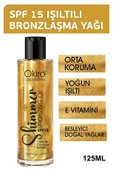 Dermaderm 2 Adet Spf 50+ Güneş Kremi 2X100ML. ve 1 Adet Okiro Shimmer Işıltılı Bronzlaşma Yağı 100ML. Set - 3