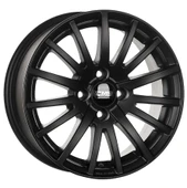 CMS-465-30 6.5x15" 4x100 ET43 67.2 Complete Matt Black Jant (4 Adet) - 1