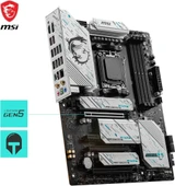 MSI X670E Gaming Plus Wi-Fi AMD AM5 DDR5 ATX Anakart Outlet thumbnail 3