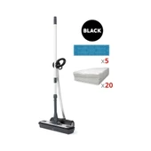 Polti Moppy Black Premium Kablosuz Buharlı Temizleyici Paspas moopyblack - 2