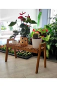 woodretro Ahşap Saksı Altlığı, Saksı Standı, Saksılık, Dekoratif Düzenleyici - 7