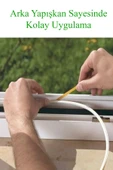 woodretro Kapı Pencere Kauçuk Izolasyon Bandı / Fitili Kahverengi 5x2= 10 Metre - 5