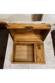 woodretro Ahşap Hazine sandığı 30x20 cm Masif Ahşap - 6