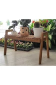 woodretro Ahşap Saksı Altlığı, Saksı Standı, Saksılık, Dekoratif Düzenleyici - 4