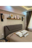 woodretro 150 Cm Çerçeve Rafı Ceviz Renk - 3