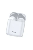 Baseus Encok W09 TWS Kulak İçi Bluetooth Kulaklık Beyaz thumbnail 2