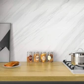 Açık Mermer Desenli Yapışkanlı Kaplama Kağıdı  Büyük Boy 5 Metre - 4