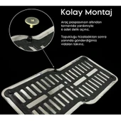 Topukluk Metal Siyah (Paspas Üzeri) TÜM MARKA MODELLERE UYGUNDUR thumbnail 1