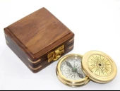 Ahşap Kutulu Pusula Ksk2123 - 1