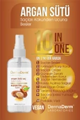 Dermaderm Argan Yağlı Biotin ve Keratinli Bitkisel Saç Bakım Seti(Argan Özlü Şampuan ve Saç Bakım Sütü) 2 x 250 ml. - 3