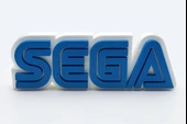 SEGA Yazılı 3D Dekoratif Obje 20cm Retro Oyun Temalı Masaüstü Duvar Süsü Gamer Hediyelik - 1