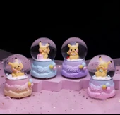 Pokemon Işıklı Kar Küresi 7 Cm Alk3396 - 1