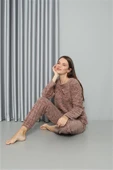 Moda Çizgi Welsoft Polar Kadın Pijama Takımı 8519 - 1