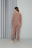 Moda Çizgi Welsoft Polar Kadın Pijama Takımı 8519 - 6