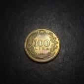 Escoines Koleksiyon 39963687b0c4cc98f3 1991 Pirinç 100 Lira ÇA/ÇİL Eski Madeni Para thumbnail 4