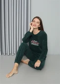 Moda Çizgi Welsoft Polar Kadın Pijama Takımı 8516 - 2