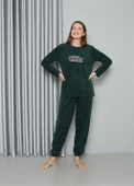 Moda Çizgi Welsoft Polar Kadın Pijama Takımı 8516 - 3