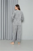 Moda Çizgi Welsoft Polar Kadın Pijama Takımı 8518 - 4