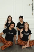 Moda Çizgi Aile Penye Pijama Takım (anne - kız ) 50118 Ayrı Ayrı Satılır . Fiyatları Farklıdır - 2