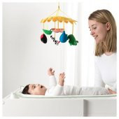 Çok Renkli Dönence IKEA 18Cm Dönence Sarı - 2