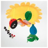 Çok Renkli Dönence IKEA 18Cm Dönence Sarı - 3