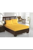 ÖZDİLEK ÇARŞAF FITTED YASTIKLI RANFORCE ÇİFT KİŞİLİK SARI TRENDY 100*200 - 1