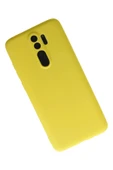 Xiaomi Redmi Note 8 Pro Kılıf First Silikon - Sarı - 3