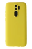 Xiaomi Redmi Note 8 Pro Kılıf First Silikon - Sarı - 1