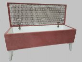 Ayak Ucu Sandıklı Puf Bench koltuk 140X35 - 2