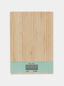 Ahşap Lüks Dijital Ekranlı 15 Kg 1 Gr Çok Şık Hassas Elektronik Mutfak Terazisi - 1