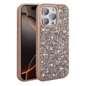 Apple iPhone 16 Pro Kılıf Parlak Taşlı Tasarım Zore Pırlanta Kapak - 10